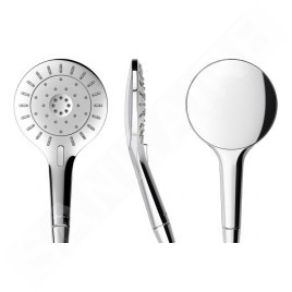 Laufen Accessoires de douche - Pomme de douche MyTwin120, 3 jets, chrome HF939029100000