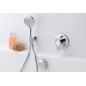Laufen Accessoires de douche - Pomme de douche MyTwin120, 3 jets, chrome HF939029100000