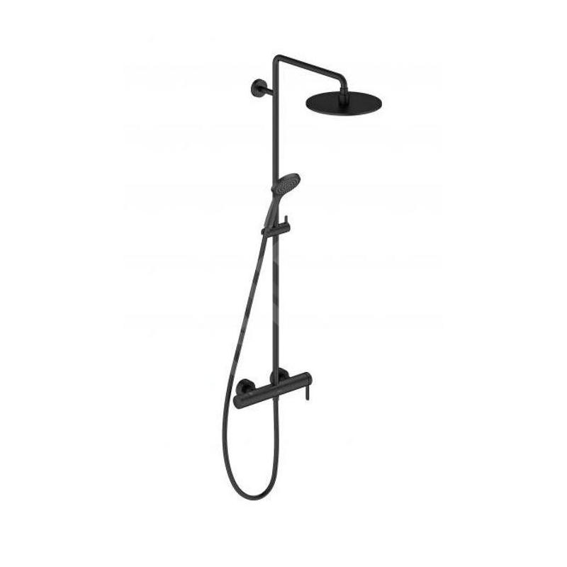 Duravit C.1 - Set de douche avec mitigeur, noir mat C14280007046