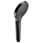 Keuco IXMO - Pommeau de douche 120, 3 jets, noir mat 59580370300
