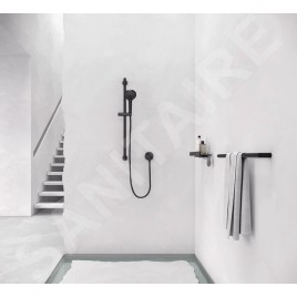 Keuco IXMO - Pommeau de douche 120, 3 jets, noir mat 59580370300