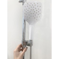 Ravak Termo - Set de douche 250 avec thermostat de baignoire, 250 mm, 3 jets, chrome X070163
