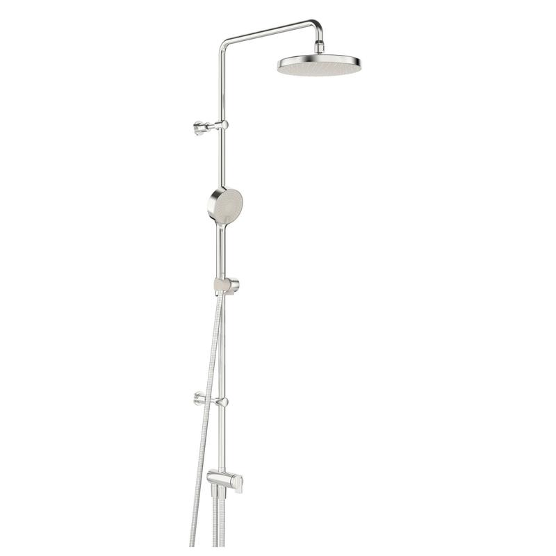 Hansa Basicjet - Set de douche avec inverseur, 3 jets, chrome 44380200