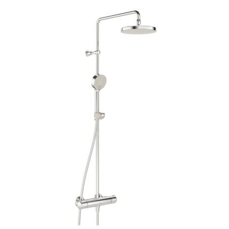 Hansa Micra - Colonne de douche avec thermostat, 3 jets, chrome 44350130