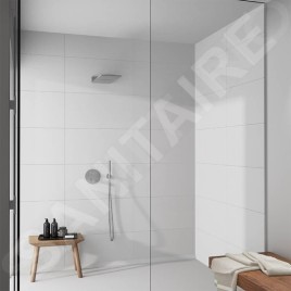 Steinberg 100 - Ensemble de pommeau de douche, support et flexible, chrome 100 1670