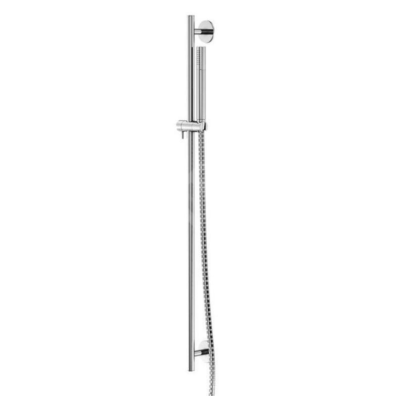 Steinberg 100 - Ensemble de pommeau de douche, barre et flexible, chrome 100 1601