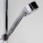 Steinberg 100 - Ensemble de pommeau de douche, barre et flexible, 3 jets, chrome 100 1602