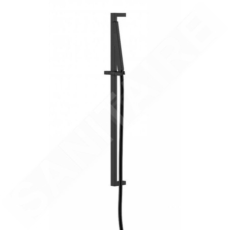 Steinberg 135 - Ensemble de pommeau de douche, barre et flexible, noir mat 135 1600 S