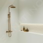 Steinberg 100 - Ensemble de douche avec thermostat, diamètre 200 mm, or rose 100 2721 RG Steinberg 100 - Ensemble de douche avec thermostat, diamètre 200 mm, or rose 100 2721 RG