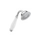 Roca Carmen - Pommeau de douche, 1 jet, chrome / blanc A5B114BC00