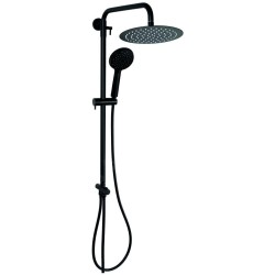 Novaservis Sets de douche - Set de douche sans robinet, 3 jets, noir mat SET032,5