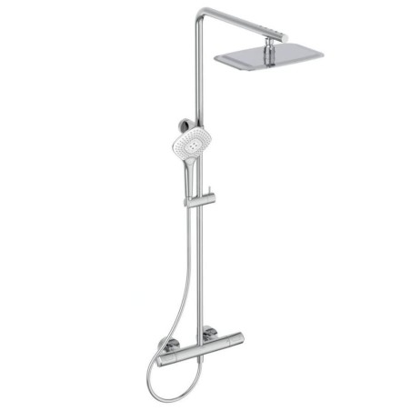 Ideal Standard CeraTherm - Ensemble de douche avec thermostat, 300x200 mm, 3 jets, chrome A7705AA