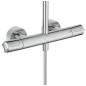 Ideal Standard CeraTherm - Ensemble de douche avec thermostat, 300x200 mm, 3 jets, chrome A7705AA