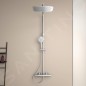 Ideal Standard CeraTherm - Ensemble de douche avec thermostat, 300x200 mm, 3 jets, chrome A7705AA