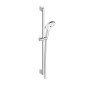 Duravit Douches - Set de douchette, barre de douche et flexible, 3 jets, chrome UV0680003010