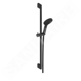 Duravit Douches - Set de douchette, barre de douche et flexible, 3 jets, noir mat UV0680002046