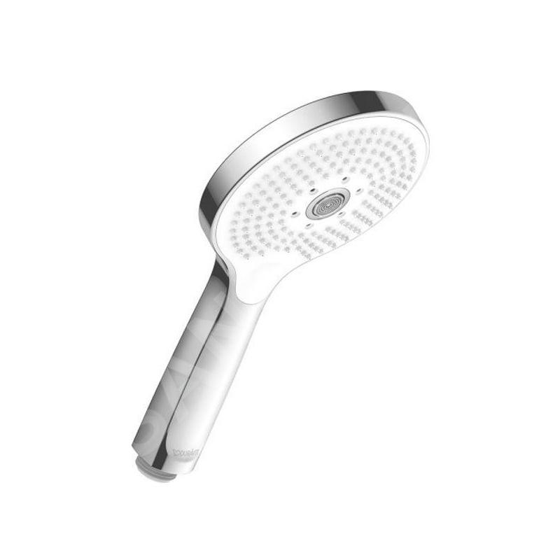 Duravit Douches - Douchette à main, 3 jets, blanc/chrome UV0650017010