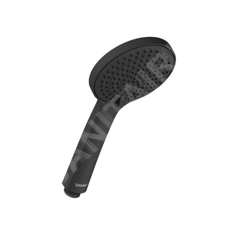 Duravit Douches - Douchette à main, 3 jets, noir mat UV0650015046