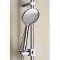 Sapho Douches - Ensemble de douche Brit avec support coulissant, chrome 1202-25