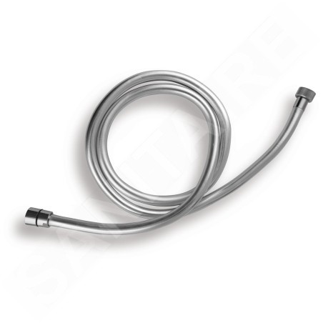 Novaservis Flexibles - Flexible de douche plastique, 2000 mm, argenté SILVER/200,0
