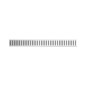 Alcadrain Grilles - Grille pour caniveau à douche linéaire 550 mm, inox brillant PURE-550L