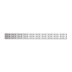Alcadrain Grilles - Grille pour caniveau à douche linéaire 750 mm, inox mat CUBE-750M