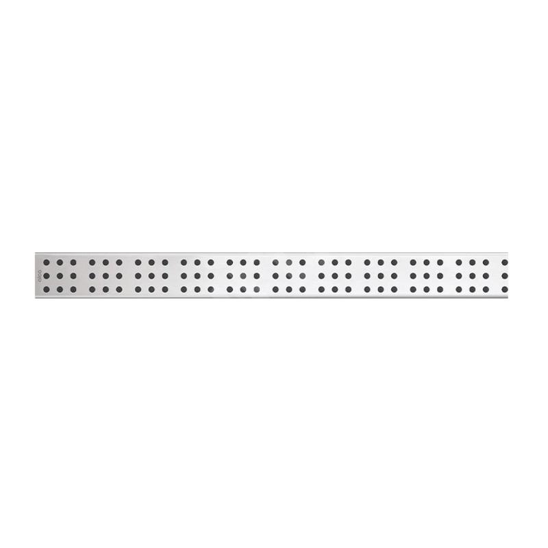 Alcadrain Grilles - Grille pour caniveau à douche linéaire 850 mm, inox mat CUBE-850M
