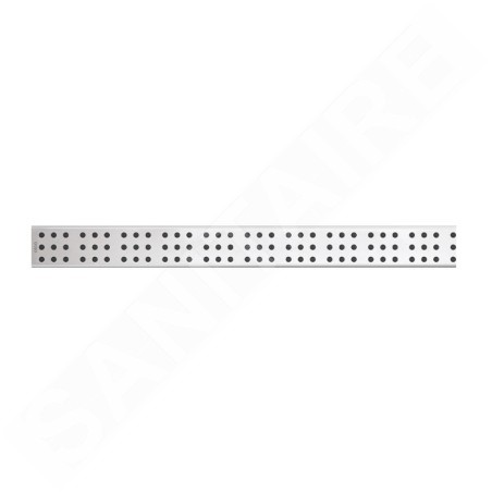Alcadrain Grilles - Grille pour caniveau à douche linéaire 850 mm, inox mat CUBE-850M