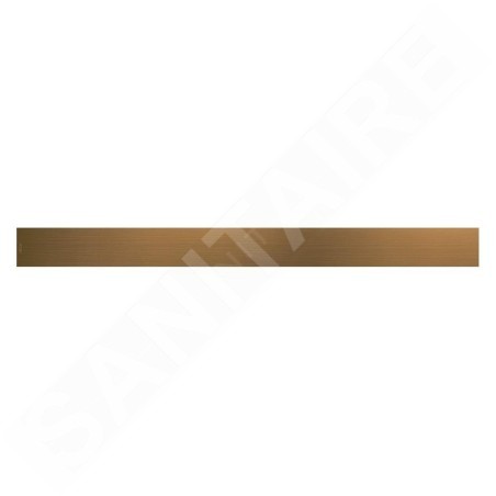Alcadrain Grilles - Grille pour auge linéaire 550 mm, bronze antique DESIGN-550ANTIC