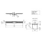 I-Drain Linear 72 - Caniveau de douche en inox, longueur 900 mm, avec étanchéité ID5M09001X1 I-Drain Linear 72 - Caniveau de douche en inox, longueur 900 mm, avec étanchéité ID5M09001X1