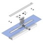 I-Drain Linear 72 - Caniveau de douche en inox, longueur 900 mm, avec étanchéité ID5M09001X1 I-Drain Linear 72 - Caniveau de douche en inox, longueur 900 mm, avec étanchéité ID5M09001X1