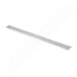 Tece TECEdrainline - Grille Organic pour caniveau de douche 800 mm, inox poli 600860