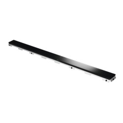 Tece TECEdrainline - Grille pour caniveau de douche 900 mm, verre/noir 600992