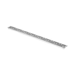 Tece TECEdrainline - Grille Basic pour caniveau de douche 1000 mm, inox poli 601010