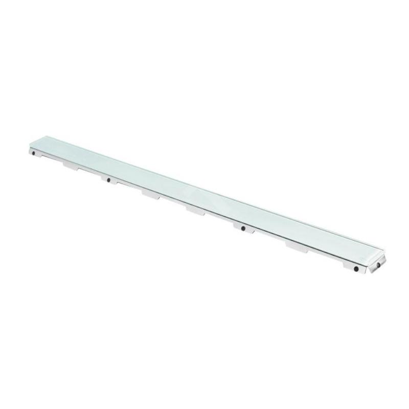 Tece TECEdrainline - Grille pour caniveau de douche 1200 mm, verre/vert 601290