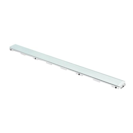Tece TECEdrainline - Grille pour caniveau de douche 1200 mm, verre/vert 601290