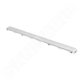 Tece TECEdrainline - Grille pour caniveau de douche 1500 mm, verre/blanc 601591