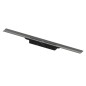 Tece TECEdrainprofile - Caniveau de douche 800 mm, chrome noir brossé 670801