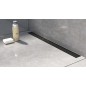 I-Drain Plano - Caniveau de douche en inox, longueur 800 mm, noir mat IDRO0800AZ I-Drain Plano - Caniveau de douche en inox, longueur 800 mm, noir mat IDRO0800AZ