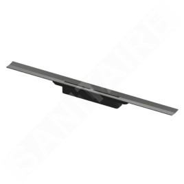 Tece TECEdrainprofile - Caniveau de douche 900 mm, chrome noir brossé 670901