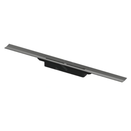 Tece TECEdrainprofile - Caniveau de douche 1000 mm, chrome noir brossé 671001