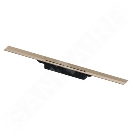 Tece TECEdrainprofile - Caniveau à douche 1000 mm, or rose brossé 671003