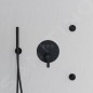 Steinberg 100 - douche latérale, noir mat 100 4400 S