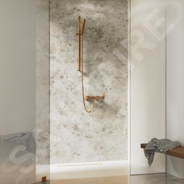 Steinberg 135 - Set de pommeau de douche, barre et flexible, rose gold 135 1600 RG