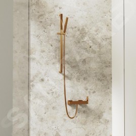 Steinberg 135 - Set de pommeau de douche, barre et flexible, rose gold 135 1600 RG