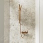Steinberg 135 - Set de pommeau de douche, barre et flexible, rose gold 135 1600 RG