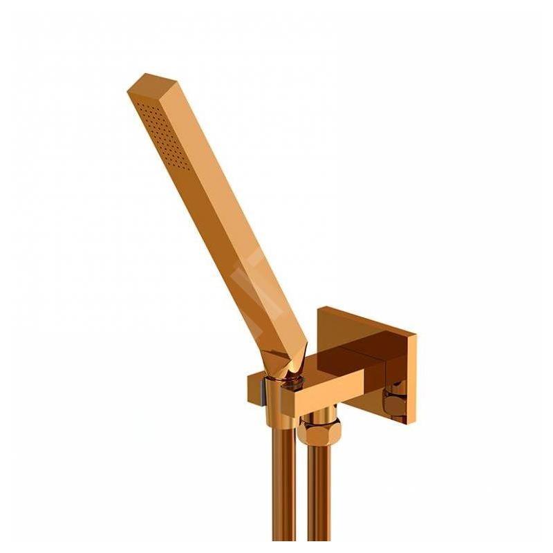 Steinberg 135 - Set de pommeau de douche, support et flexible, rose gold 135 1670 RG