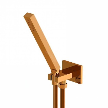 Steinberg 135 - Set de pommeau de douche, support et flexible, rose gold 135 1670 RG