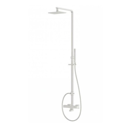 Steinberg 160 - Set de douche avec thermostat, 145x220mm, nickel brossé 160 2721 BN