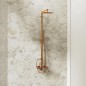 Steinberg 160 - Set de douche avec thermostat, 145x220mm, rose gold 160 2721 RG Steinberg 160 - Set de douche avec thermostat, 145x220mm, rose gold 160 2721 RG